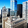 Wrigley Building and Trump Tower